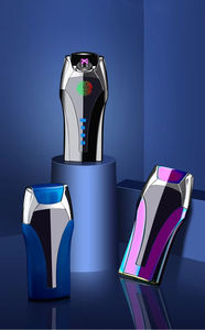 Accessoires pour fumeurs gravés sur mesure, briquet à double arc sans flamme, allumeurs électriques, briquets électroniques pour cigarettes - Product Image 6