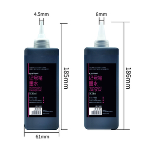 Mực dạ quang vĩnh cửu gốc dầu Flysea, bán trực tiếp từ nhà máy, 500ML, 3 màu, mực nạp lại - Product Image 6