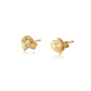 แฟชั่นเครื่องประดับMinimalistเงินTiny Heart Studsต่างหู - Product Image 5