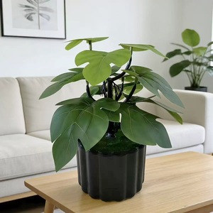 Planta Artificial Monstera de 12 Hojas, Impresa en 3D, en Maceta, Decoración para Hogar y Oficina - Product Image 3