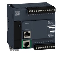 Controlador Lógico 16IO 24V DC (SCHNEIDER) Programable TM221CE16U PLC con Puertos Ethernet
