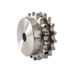 Factory Customized Steel 06B 08B 10A 12A 16A 20A Durable Industrial Double Row Sprocket