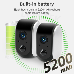 Lclctek tuya thông minh 3MP không dây CCTV Hệ thống camera Wifi <span class=keywords><strong>Home</strong></span> an ninh pin Powered máy ảnh P2P trạm giám sát Kit - Product Image 4