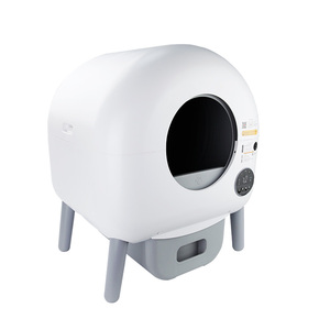 Bac <span class=keywords><strong>à</strong></span> <span class=keywords><strong>sable</strong></span> autonettoyant pour chats avec application de rinçage facile 65L grand espace 9L - Product Image 5