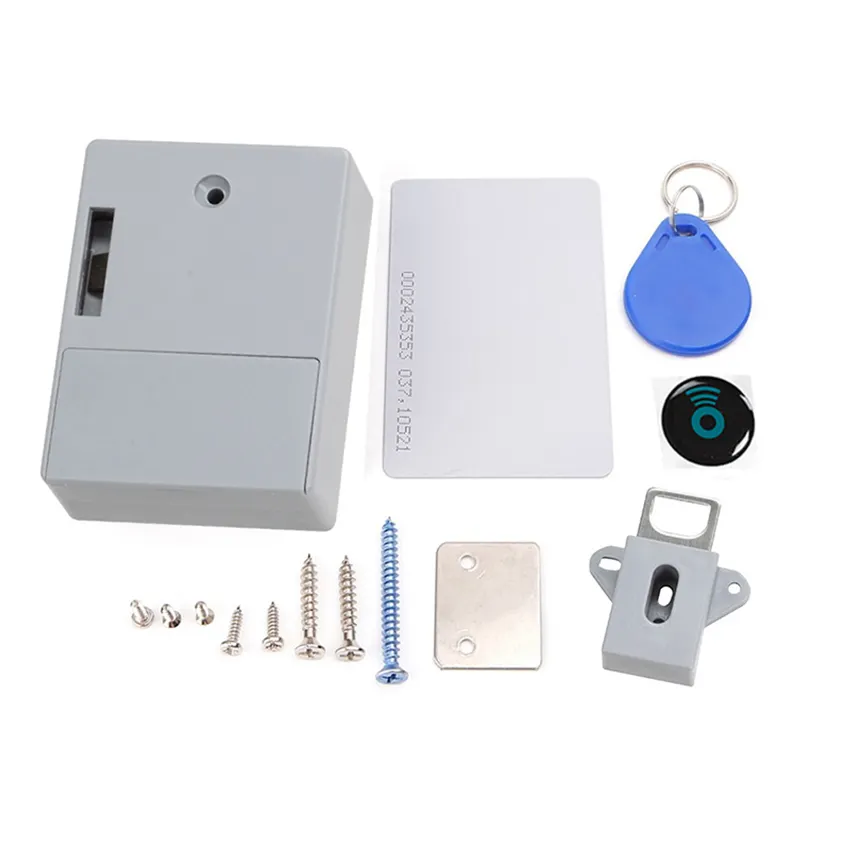 Lonten Invisible RFID card Smart Cabinet Battery Powered Induction DIY Smart drawer Lock smart Door lock