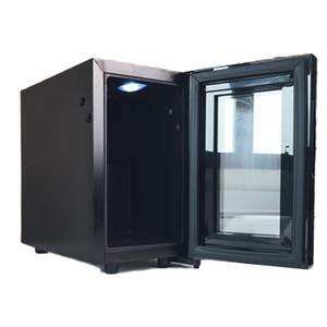 Refrigerador <span class=keywords><strong>de</strong></span> Bebidas con Compresor <span class=keywords><strong>de</strong></span> Exhibición Comercial, <span class=keywords><strong>Precio</strong></span> Directo <span class=keywords><strong>de</strong></span> Fábrica, Mini Refrigerador Pequeño con LED RGB para <span class=keywords><strong>Oficina</strong></span> - Product Image 2