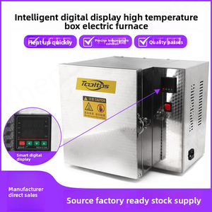 Four à moufle résistant aux hautes températures pour le traitement des métaux Résistance de gypse d'isolation thermique épaissie pour moule à bijoux - Product Image 3