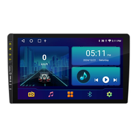 Layar Sentuh Universal Double 2 Din dengan GPS, Wireless Carplay dan Android Auto, Radio Mobil Android 2 Din 9 Inch, Stereo Mobil