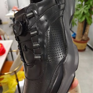 Chaussures bateau pour homme en cuir véritable, bout rond, à lacets, respirantes, couleur unie, toutes saisons, décontractées - Product Image 4
