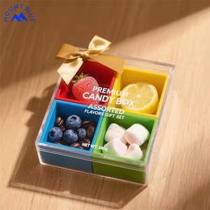Deliciosos Dulces Creativos de Gelatina con Sabor a Frutas en Forma de Cubo, Golosinas Suaves para Niños, Bolsa de Gomitas Multicolores - Product Image 1