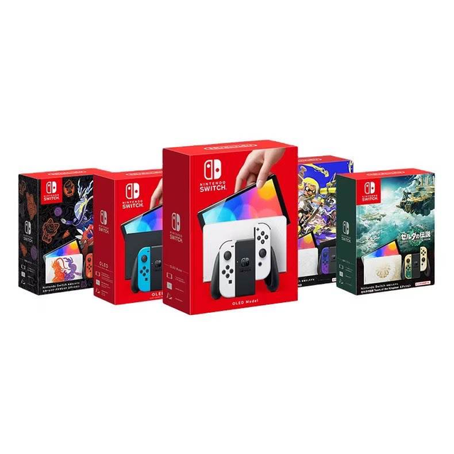 Nintendo Switch OLED White Game Console ABS Material No Private Mold