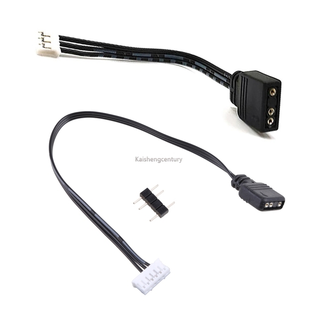 Fan Controller Adapter Cable 5V 3 pin To 4 pin/ 6 pin Converter 5V ARGB