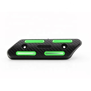 CXMOTO Protecteur de silencieux d'échappement de moto Couvercle de bouclier thermique anti-brûlure en plastique durable - Product Image 3
