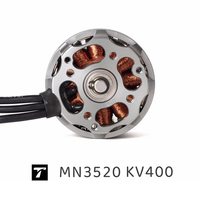 Moteur brushless TMOTOR AT3520 à arbre long, prix direct usine, personnalisé, haute poussée, pour avion RC à voilure fixe et drone, pièces de moteur