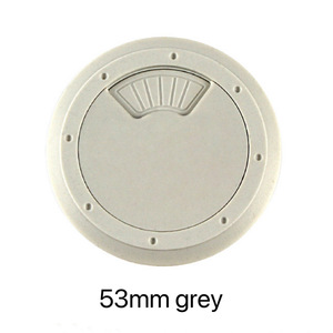 Copertura del foro della scrivania in plastica passacavo per mobili in plastica altro <span class=keywords><strong>Hardware</strong></span> per mobili, altro <span class=keywords><strong>Hardware</strong></span> per mobili coperchio del foro della scrivania nero - Product Image 1
