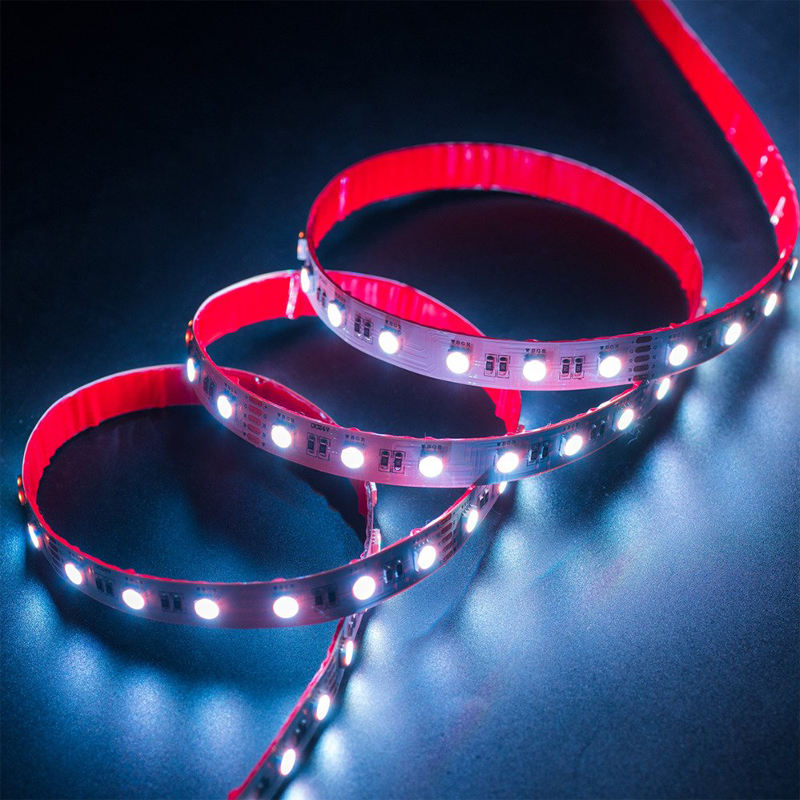 DC 24V Integrated 5 Color in 1 Dual White 5050 RGBWW Color Changing LED Light Strip