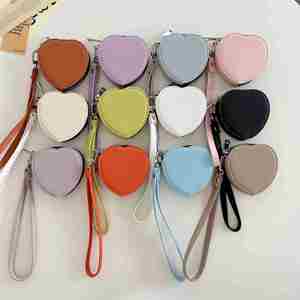 Fashion Pu Leather <b>Mini</b> and Purse Japan Heart Coin Bag Wallet <b>Pouch</b> With Zipper for Women - Product Image 1