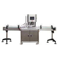 Machine de scellage entièrement automatique haute efficacité pour bouteilles PET et pots en plastique transparent pour boissons gazeuses