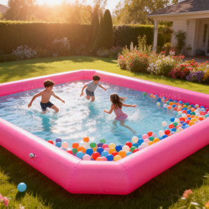 <span class=keywords><strong>Piscine</strong></span> gonflable écologique pour nouveau-nés et enfants Keyubo 4*5*0.6m, matériau PVC imperméable, taille personnalisée, vente en gros - Product Image 4