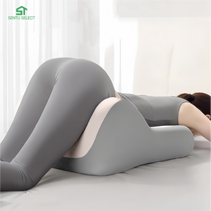 Almohada Multifuncional <span class=keywords><strong>para</strong></span> <span class=keywords><strong>Parejas</strong></span>, Espuma Viscoelástica, Soporte <span class=keywords><strong>para</strong></span> Cadera, Forma Oblonga, Tejida, Transpirable, Desmontable, <span class=keywords><strong>para</strong></span> Dormir en Avión u Hotel - Product Image 5