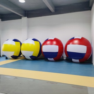 Biểu Tượng Tùy Chỉnh Quảng Cáo Khổng Lồ Inflatable PVC Lớn Bóng Bãi Biển Colour Phun Sơn Lớn Inflatable Bóng Chuyền Bóng - Product Image 4