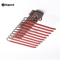 Supeni Garderoben zubehör Top-Installation Kleider schrank Aufbewahrung Ausziehbares Hosen regal Push Pull Hosen regal V-förmiges Hosen regal
