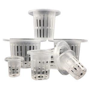 Pot à mailles <span class=keywords><strong>en</strong></span> <span class=keywords><strong>plastique</strong></span> PS <span class=keywords><strong>pour</strong></span> serre <span class=keywords><strong>pour</strong></span> légumes et graines Système hydroponique Net Cup Pépinière Plateau <span class=keywords><strong>pour</strong></span> jardin et application de semis - Product Image 1