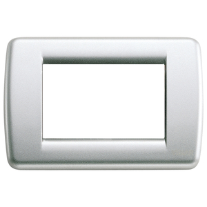 Panel de Pared Rondo 3M, Placa Metálica Plateada de 12.5x8.5 cm - Product Image 1