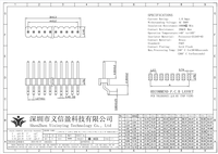 Connecteur à broches mâle/femelle à angle droit horizontal de 2,54 mm, simple ou double rangée, personnalisé pour carte PCB