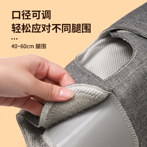 Airbag Calf Massager K708 Single Leg Compression <b>Heat</b> Therapy Vibration <b>USB</b> Rechargeable 40-60cm Adjustable Fit - Product Image 1