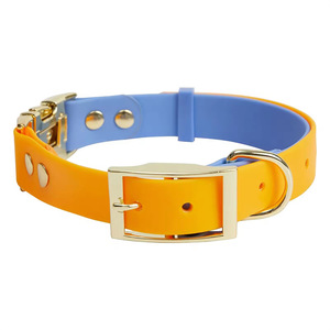 निर्माता कस्टम लक्जरी उच्च गुणवत्ता वाले वाटरप्रूफ स्टंक-प्रूफ त्वरित रिलीज समायोज्य pvc कोटिंग कुत्ते के लिए दो टोन रंग - Product Image 6