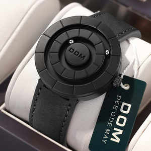 Montre à quartz personnalisée créative à lévitation magnétique, roulement à billes, montre-bracelet étanche pour hommes - Product Image 1