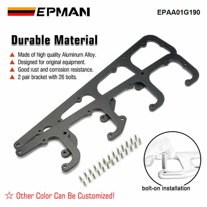 ICT Billet 5.3L LS Square Coil Brackets Valve Cover D581 D514A D510C 12558693 LSX Swap Truck LS1 LS3 LS2 LQ4 LQ9 LS6 L92 L99 L33 LR4 Designed & Manufactured In The USA - View #7