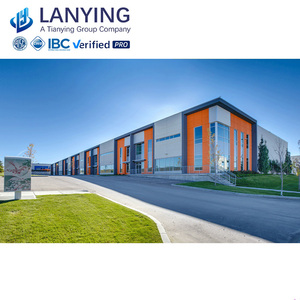 Kết cấu thép văn phòng hội thảo dễ dàng để cài đặt đúc sẵn khung thép máy bay nhà chứa máy bay Kim Loại Nhà kho xây dựng - Product Image 4