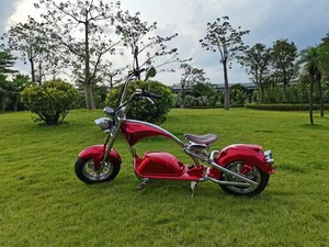 Scooter Elettrico Chopper a <span class=keywords><strong>2</strong></span> Ruote per Adulti 2026, Nuovo Modello con Potente Motore, Sensore Elettronico e Finiture Cromate - Product Image 3