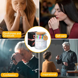 Bocal contemporain avec versets bibliques, bouteille en verre pour la prière, versets inspirants, écritures motivantes quotidiennes, célébrations religieuses - Product Image 6