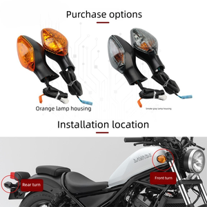 Luz Intermitente Trasera para Motocicleta - Compatible con los Modelos <span class=keywords><strong>NC</strong></span>/700S/750S/750X y CBR <span class=keywords><strong>500</strong></span>/650F, Indicador LED Universal - Product Image 2