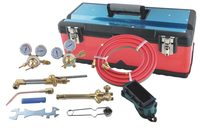 Kit de chalumeau de soudage portable Uweld, oxygène acétylène avec régulateur de gaz, kit de chalumeau de soudage et de découpe au gaz à vendre