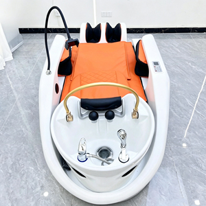 Fauteuil de massage électrique 4D chauffant avec LED pour salon de luxe et spa capillaire - Product Image 4
