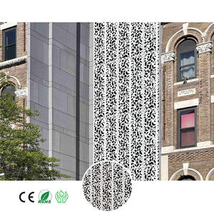 Panel Decorativo de Aluminio, Revestimiento de Fachada de Aluminio, Paneles Cortados con Láser, Recubrimiento en Polvo, Decoración para <span class=keywords><strong>Fachadas</strong></span> de Edificios Exteriores - Product Image 1