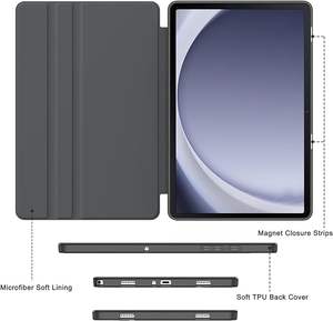 Custodia per <span class=keywords><strong>Samsung</strong></span> Tab <span class=keywords><strong>A9</strong></span> Plus 2023, Custodia Smart Folio con Supporto, Cover Posteriore Morbida in TPU per <span class=keywords><strong>Tablet</strong></span> <span class=keywords><strong>Samsung</strong></span> Galaxy Tab <span class=keywords><strong>A9</strong></span>+ da 11 Pollici - Product Image 2
