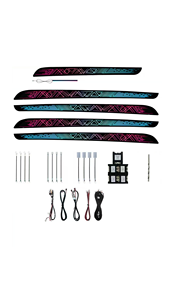 Luz de ambiente dinámica Star Trail Style Rainbow Symphony para <span class=keywords><strong>Renault</strong></span> <span class=keywords><strong>Megane</strong></span> 4(2016-2022)(RHD) - Product Image 3