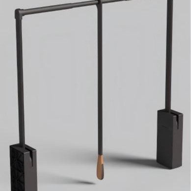 Couleur moka, largeur 560-670MM