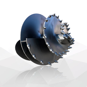 Tarière conique pour forage de roche dure avec dents en forme de balle pour roches moyennement dégarnies et roches compactes, diamètre 600-3000 mm - Product Image 4