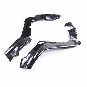 Protector de cubierta lateral de fibra de carbono seca 3K para BMW S1000RR M1000RR 2019-2022, protector de carenado de motocicleta, tejido brillante - Product Image 4