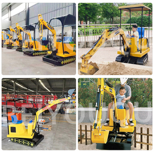 Vente en gros d'usine de <span class=keywords><strong>mini</strong></span> pelleteuse électrique pour enfants équipement d'amusement en plein air pour jardin carnavals parc d'attractions - Product Image 3