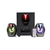 Microlab Stylish 7Colour LED 2.1 Stereo Blue Tooth Speaker G100BT untuk Gaming