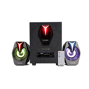 <span class=keywords><strong>ลำโพง</strong></span>บลูทูธ <span class=keywords><strong>Microlab</strong></span> Stylish 7 สี LED <span class=keywords><strong>2.1</strong></span> สเตอริโอ รุ่น G100BT สำหรับเล่นเกม - Product Image 4