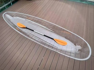 कस्टम थर्मोफॉर्मिंग एक व्यक्ति पारदर्शी kaika 2 व्यक्ति स्पष्ट तल नाव - Product Image 4