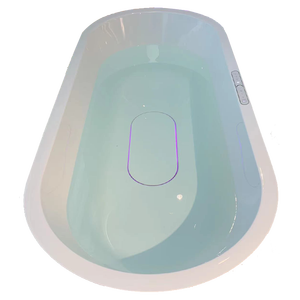 180cm acrylic embedded standalone curve massage bravat bathtub